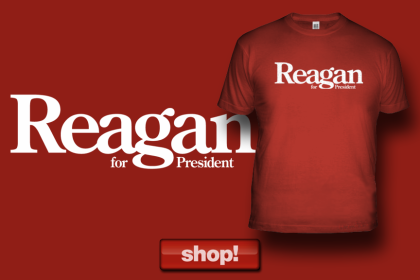 The Original, Iconic 1980 Ronald Reagan primary campaign logo. Available ONLY from American Elephants!